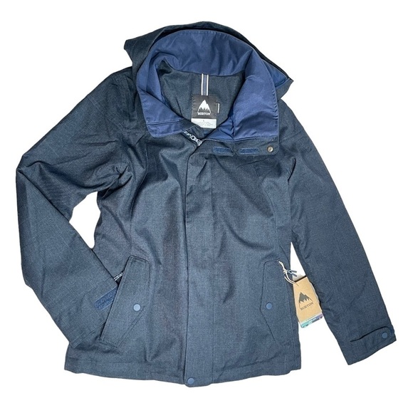 Burton Women’s Jet Set Jacket in Mood Indigo, Size Large  with Thermolite - Picture 3 of 16